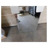 Glacier Bay 19-5/8 in. x 26 in. Rectangular Recessed or Surface Mount Beveled Frameless Medicine Cabinet with Mirror