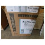 Glacier Bay 19-5/8 in. x 26 in. Rectangular Recessed or Surface Mount Beveled Frameless Medicine Cabinet with Mirror