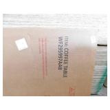 Harper & Bright Designs Minimalist Design 31.5 in. Black Square Wood High Gloss Coffee Table with 16-Color LED Lights