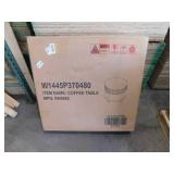 LOVMOR Farmhouse Fluted Coffee Table With Storage And Flip Top Lids Rustic Brown Center Table