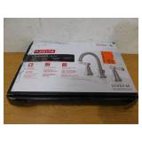 Delta Chamberlain 8 in. Widespread 2-Handle Bathroom Faucet in SpotShield Brushed Nickel