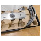 Glacier Bay Paulina Single-Handle Spring Neck Pull Down Sprayer Kitchen Faucet in Stainless Steel