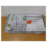 Glacier Bay Kagan Chrome 15 in. H Pull Down Sprayer Kitchen Faucet with 360° Swivel Spout