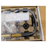 KOHLER Clarus Single Handle Pull Down Sprayer Kitchen Faucet in Vibrant Brushed Moderne Brass