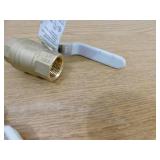 (4) Apollo 3/4 in. x 3/4 in. Forged Brass FIP x FIP Full Port Threaded Ball Valve