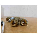 (5) Apollo 3/4 in. x 3/4 in. Forged Brass FIP x FIP Full Port Threaded Ball Valve