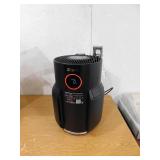 Shark NeverChange 650 sq.ft HEPA Filter Outlet Plug Air Purifier and Cleaner in Grey w/ Timer, for Dust, Smoke, Bedroom,Office