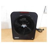 Vornado Forced Air Velocity 5 Whole Room 1500-Watt 5118 BTU Electric Space Fan Electric Heater Furnace, Black