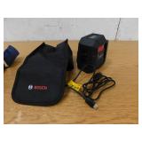 Bosch 65 ft. Dual Power Battery Green Beam Self-Leveling Cross-Line Laser Level with Lithium Ion Battery