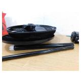 Lasko Cyclone 18 in. 3 Speed Oscillating Pedestal Fan for Home in Black with Adjustable Height, Tilt Back Head, Easy Assembly