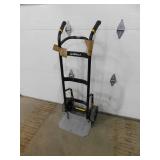 Gorilla 1,000 lbs. Capacity Steel Hand Truck with Multi-Grip Power Handle, Wide Load Toe Plate Super Duty Axle, Flat Free Tires