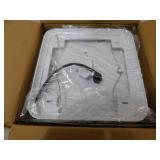 Commercial Electric 50 CFM Ceiling/Wall Mount Roomside Installation Bathroom Exhaust Fan with Adjustable CCT LED, Night Light, ENERGY STAR