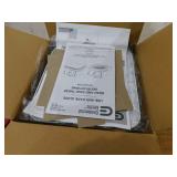 Commercial Electric 50 CFM Ceiling/Wall Mount Roomside Installation Bathroom Exhaust Fan with Adjustable CCT LED, Night Light, ENERGY STAR