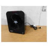 Vornado Forced Air Velocity 5 Whole Room 1500-Watt 5118 BTU Electric Space Fan Electric Heater Furnace, Black