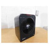 Vornado Forced Air Velocity 5 Whole Room 1500-Watt 5118 BTU Electric Space Fan Electric Heater Furnace, Black