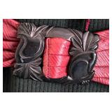 Norma Walters Couture Vintage Dress - Size 10 - Wool Mohair Nylon Blend