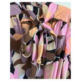 Vintage Couture Johnny Herbert Original Jumpsuit W/ Long Overvest Decor Size 8