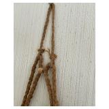 Vintage Rare Large Design DON FREEDMAN Retro Macrame Woven Wall Hanging - 1976