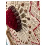 Vintage Rare Large Design DON FREEDMAN Retro Macrame Woven Wall Hanging - 1976