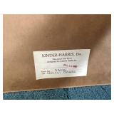 Kinder-Harris Vertical Blooms - 42" x 18" Framed Wall Art