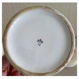 MCM Japan Ceramic Canister Set - 4-Piece with Fruit Knob Lids & Leaves