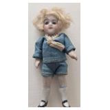 Antique 20th Century German Bisque Miniature Doll