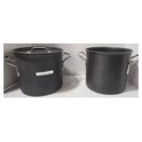 Calphalon Commercial Aluminum 8-Quart Stock Pots w/Lid & Strainer