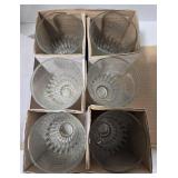 Arosa & Chez Pastis Bistrot Glasses 5 oz - Set of 6 - New in Box