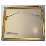 J Michael Galleries Framed Lotus Print - 12 1/2 x 10 1/2 in