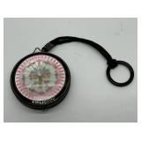 F&B Foster Bailey Guilloche Enamel Sterling Silver Compact