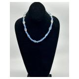 Opalite Moonstone Glass Necklace - Opalescent, 18 in