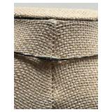 Liquid Silver Vintage Choker Necklace - Turquoise Beads - 15in