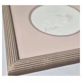 Bas-Relief Cast Paper Original Art - White Rabbit by Lyn Jutila (Signed)