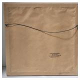 Bas-Relief Cast Paper Original Art - White Rabbit by Lyn Jutila (Signed)