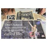 Prince Memorabilia Assortment - Posters & Magazines & Clippings