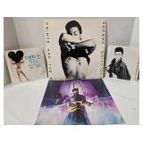 3 Prince Vinyl Records - Parade, Purple Rain & Sign o