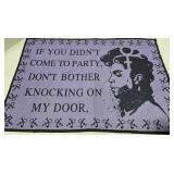 Prince Purple Rain Memorabilia - Doormat 16x24, Purple Rain VHS, 2 Graffiti Bridge 8x10 Photos