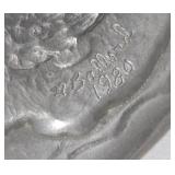 Fitz & Floyd The Ritz Bowl - Ballard Pewter Tree - GDR Lippelsdorf Figurine