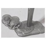 Fitz & Floyd The Ritz Bowl - Ballard Pewter Tree - GDR Lippelsdorf Figurine