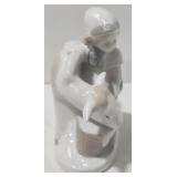 Fitz & Floyd The Ritz Bowl - Ballard Pewter Tree - GDR Lippelsdorf Figurine