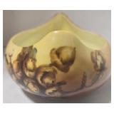 Porcelaine Jacques Coeur Fougeres Cups & Saucers (Lot of 2) - Bavaria Hand-Painted Bowl