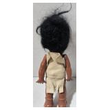 Pair of Totem Pole Figures & Dancers - Native American Souvenir Ak-Sar-Ben Gardens