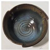 Mid-Century Teak Snack Set - Handmade Ceramic Bowl - Cheryl Thompson Atmospheres Mug