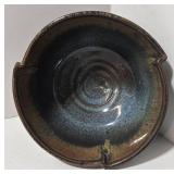 Mid-Century Teak Snack Set - Handmade Ceramic Bowl - Cheryl Thompson Atmospheres Mug