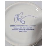 Mid-Century Teak Snack Set - Handmade Ceramic Bowl - Cheryl Thompson Atmospheres Mug