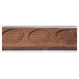 Mid-Century Teak Snack Set - Handmade Ceramic Bowl - Cheryl Thompson Atmospheres Mug