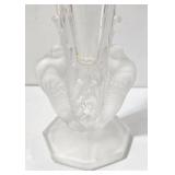 Vintage Art Deco Turtle Dove Vase - Mount Vernon Napkin Rings (Lot of 3) - Chickadee Candle Holder