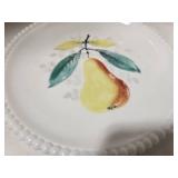 Westermore Milk Glass Fruit Plates (Lot of 4)