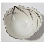 Three-Piece Set: Cobalt Blue Pitcher, Hand Blown Teardrop Ornament & Japanese Bowl (Lot of 3)