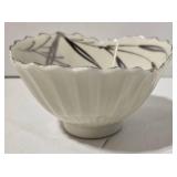 Three-Piece Set: Cobalt Blue Pitcher, Hand Blown Teardrop Ornament & Japanese Bowl (Lot of 3)